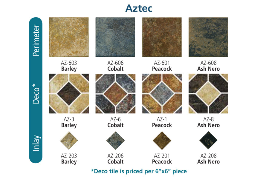 Heritage Pools Viking Fibergl Swimming Pool Colors Note An Acceptable Degree Of Shade Variation Is Inhe In Gl And Natural Stone Products Tonal Variations May Occur Within The Tiles A Sheet
